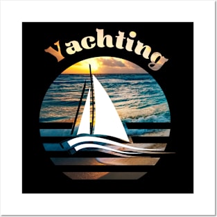 Yachting Posters and Art